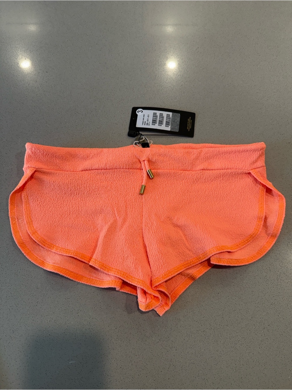 NWT ViX Small Firenze Surf Shorts Orange